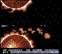 une photo d'Ã©cran de Gradius 2 sur Nintendo Nes